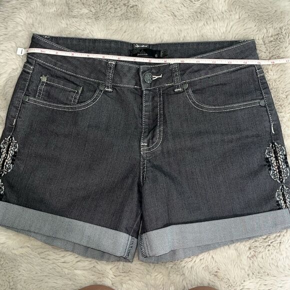 prAna Kara Denim Shorts Size 6 - Picture 7 of 10